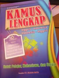 Image of Kamus Lengkap : Inggris-Indonesia Indonesia-Inggris